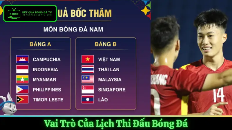 Vai Trò Của Lịch Thi Đấu Bóng Đá