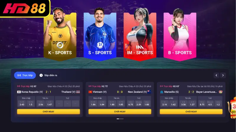 Cá cược thể thao - Kịch tính trong từng khoảnh khắc