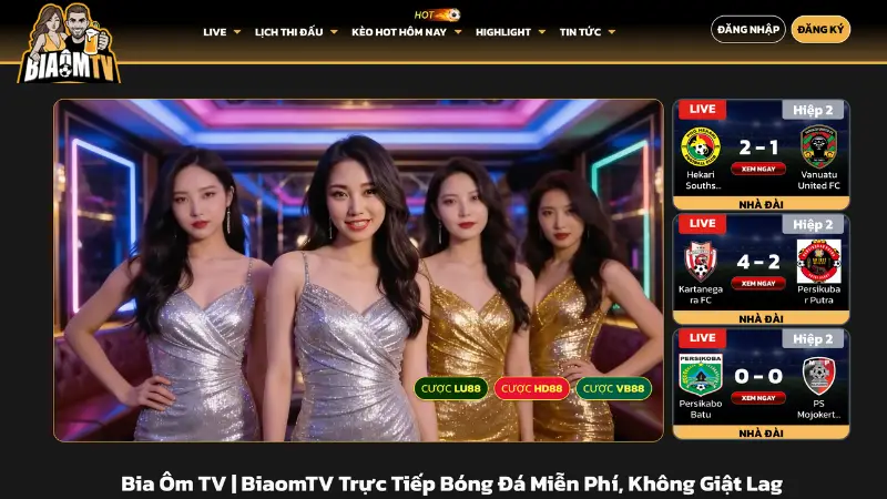 Biaomtv - Nền tảng đón đầu xu hướng bóng đá trực tuyến